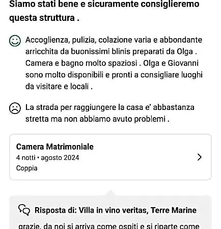 In Vino Veritas, Terre Marine Arcola